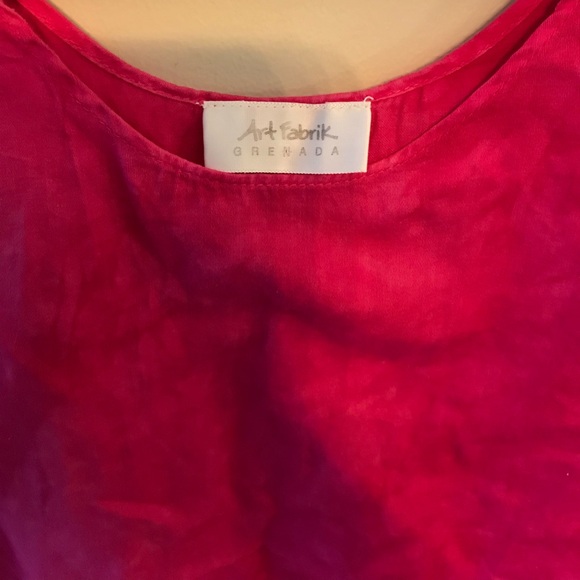 ART FABRIK GRANADA Hand Died Cotton Tank - Picture 2 of 3